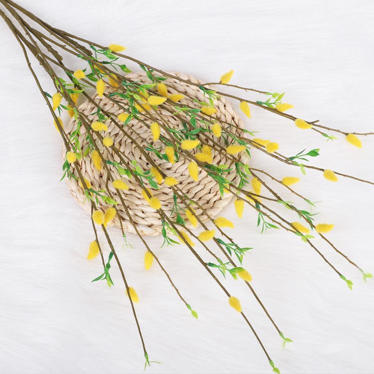 

Simulation two-color silver willow fruit, living room floor artificial flower home