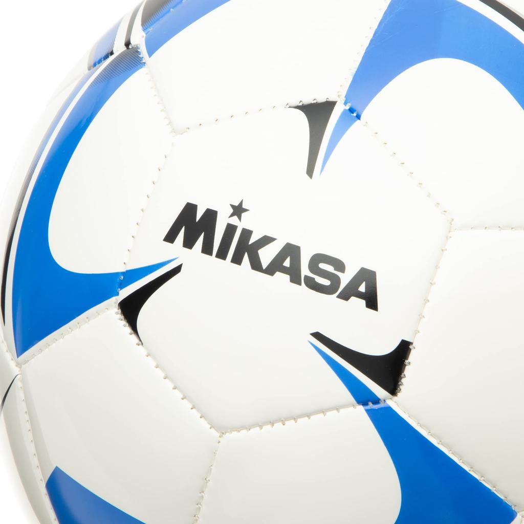 MIKASA Soccer Ball, Size 4, F4TPV-W-BLBK (for Elementary School Students), Recommended Internal Pressure: 0.4-0.6 Kgf/cm²