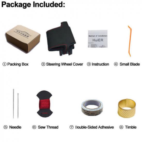 DIY Car Steering Wheel Cover For Infiniti Q50 QX50 2018   Q60 2016-