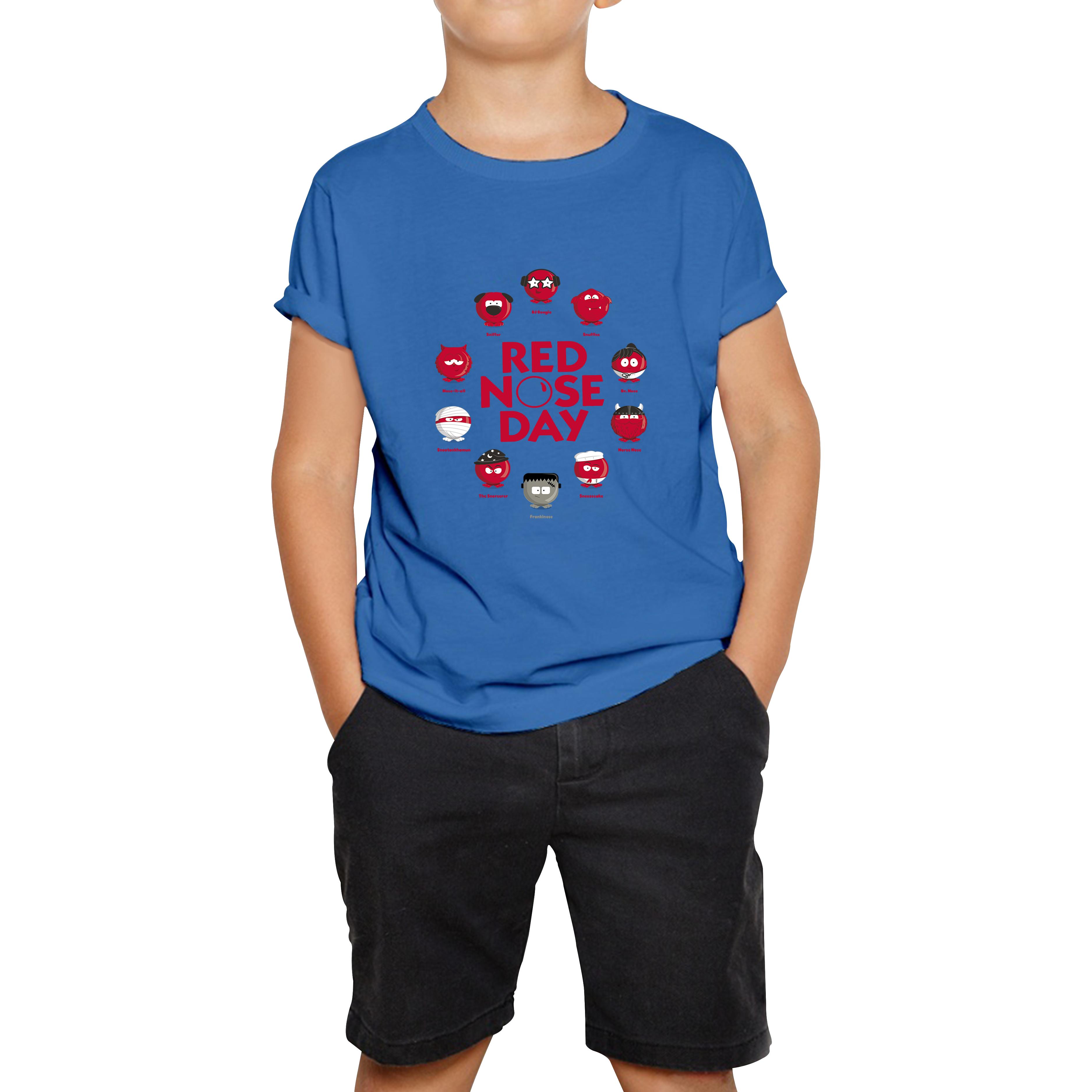 Comic Relief Red Nose Day Games Kids T Shirt 110