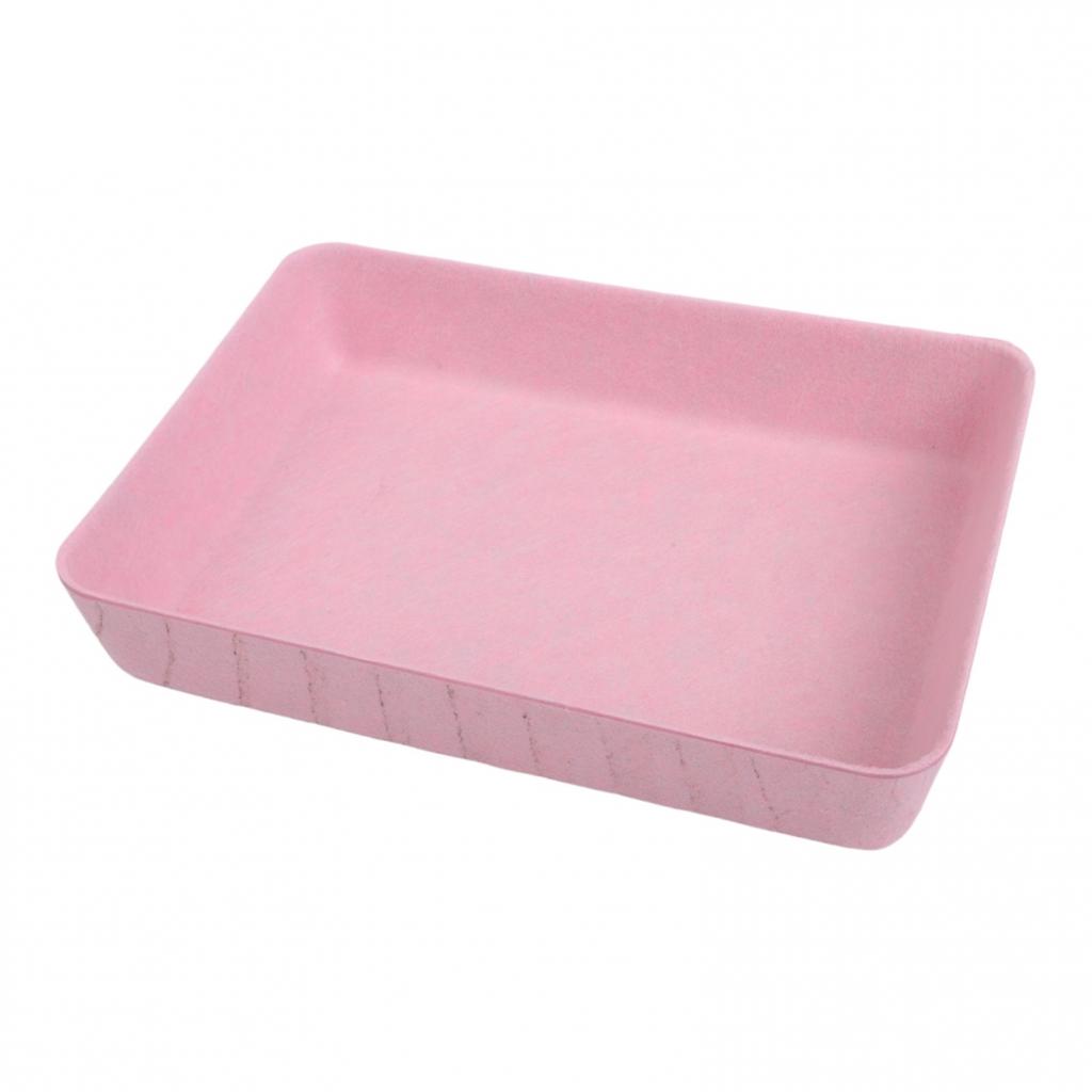 Chic Storage Solution Cosmetics Organizer Felt Storage Box Integrated Design