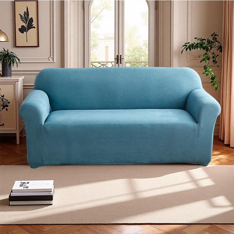 1/2/3/4 Seater Sofa Cover for Living Room L Shaped Corner Sofa Cover Stretch Sofa Slipcovers Elastic Thick Armchair Couch Cover