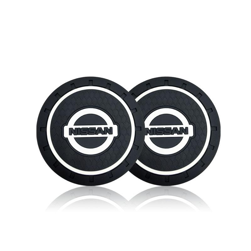 

2 шт. Автомобильный противоскользящий подстаканник Противошумная подкладка для стакана с водой Подушка Автостайлинг Для Nissan Nismo X-trail Almera Qashqai Tiida Teana 2Pcs-Nissan