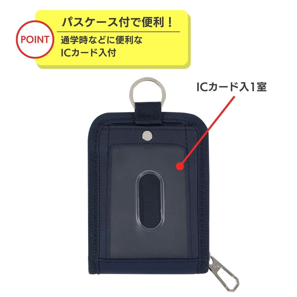 Kutsuwa Puma Vertical PM512NB Multi-Wallet, Navy,