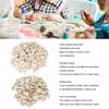 200pcs DIY Craft Unfinished Wooden Animal Chips Mixed Pet Themed Cat Dog Empty Wooden Ornaments Smooth Edges