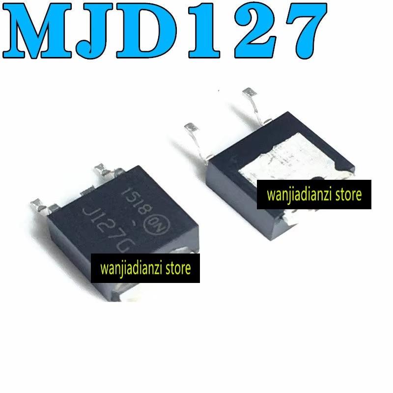

5pcs MJD127G J127G TIP127 MJD127 SOT-252 TO-252 PNP Darlington transistor, darlington power, triode