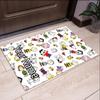 Custom Name Snoopy Printed Carpet, Rug for Office Chair Living Room Bedroom Kitchen Room Decor Gifts.