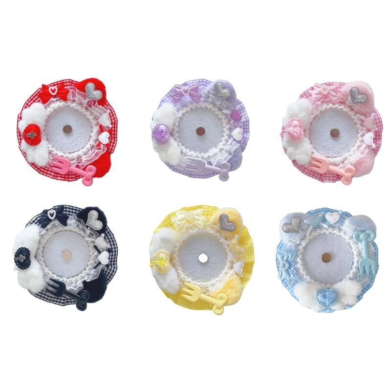 Lace Handmade Brooch Badge Holder Girl Fashion Lapel Pin Display Organizer Fashionable Jewelry Presentation Stand