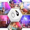 Spiral Star Projector Night Lamp White