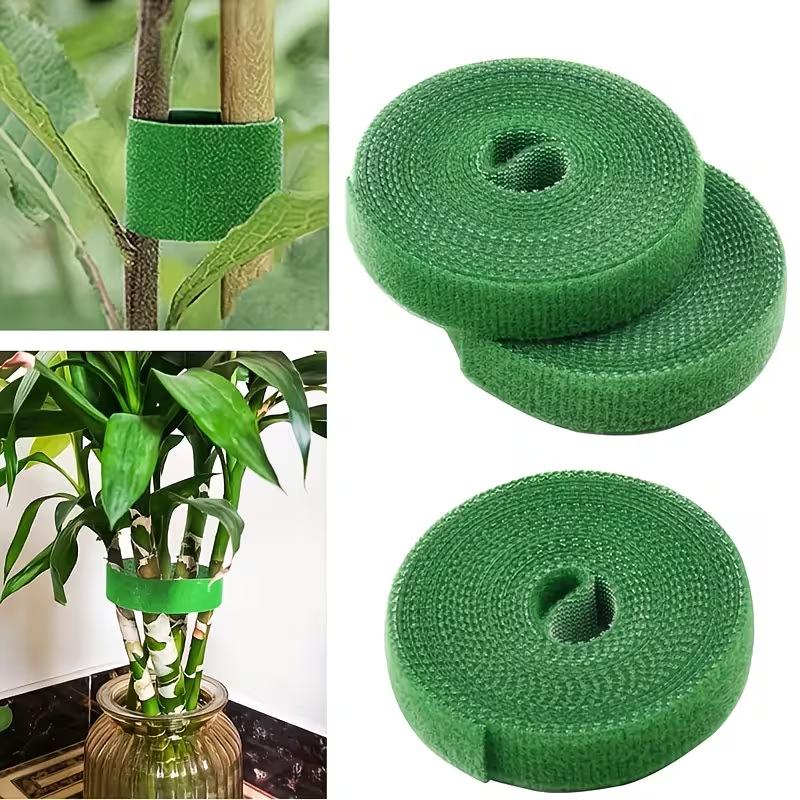 Nylon Plant Ties Plant Bandage Hook Tie Loop Adjustable Plant Support Reusable Fastener Tape for Home Garden Accessories