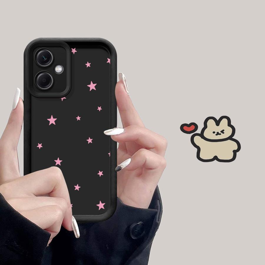 Cute Simple Stars Case for Xiaomi Poco F8 C50 X3 NFC C51 X3 Pro C61 Phone Cover
