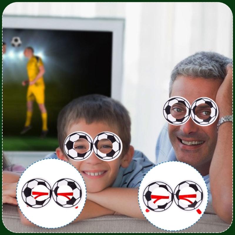 Pack Of 12 Football Themed Glasses With Exciting Sports Designs For Group Activities And functions
