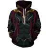 Men's Autumn and Winter 3D Printed Hooded Fashion Versatile Trend Breathable Casual Hoodies & Sweatshirts (men’s)