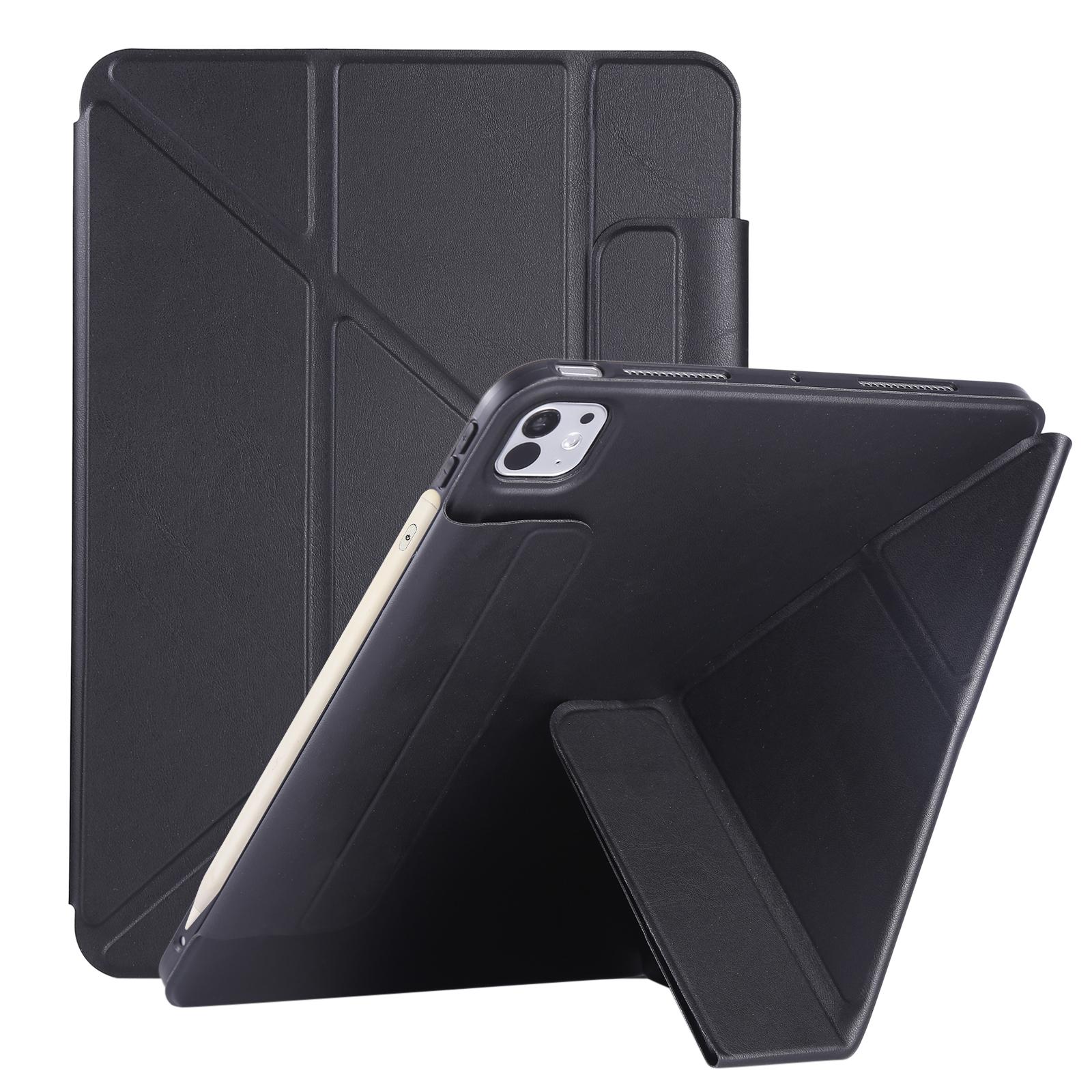 Étui Multi-Angles Stand Pour RedMi Pad SE 11 Pad 2 Pro 12.1 Couverture en Cuir PU Pour Redmi Pad 2 Mipad 5 6 11 7 8 Pro 11.2 MiPad 5 11 inch noir