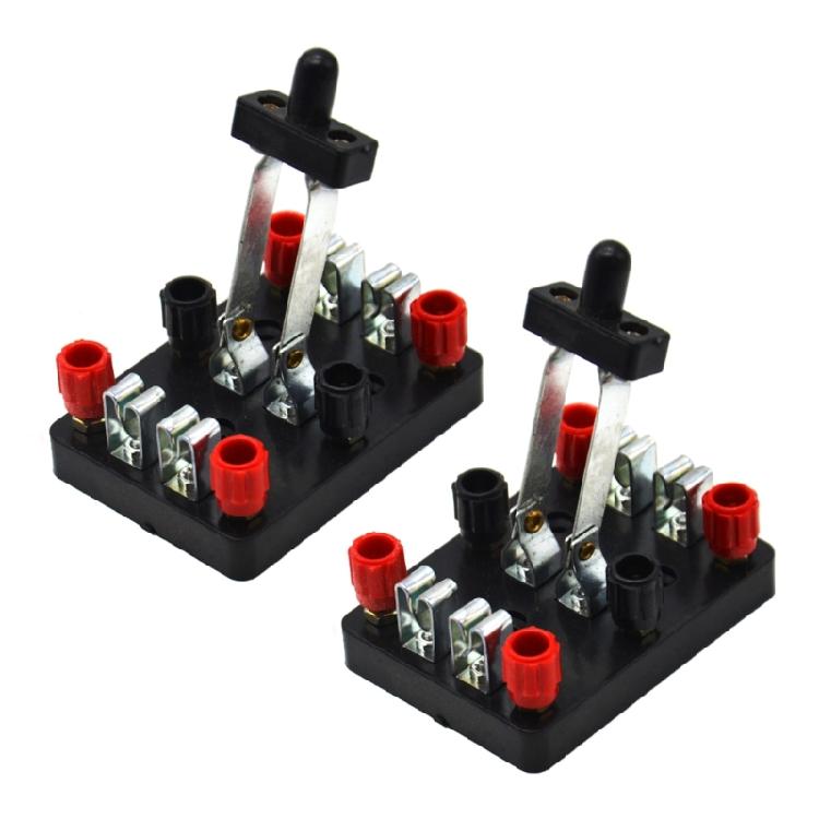 

Electricity Experimental Equipment Physic Teaching Instrument Double Poles Double Throw Electrical Switch, Cutter Switch 1