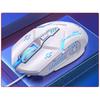 Gaming Mouse - Wired, 6 Buttons, 7 Color LED Light, Used for Games and Office, Compatible with Computer/Laptop/Tablets
