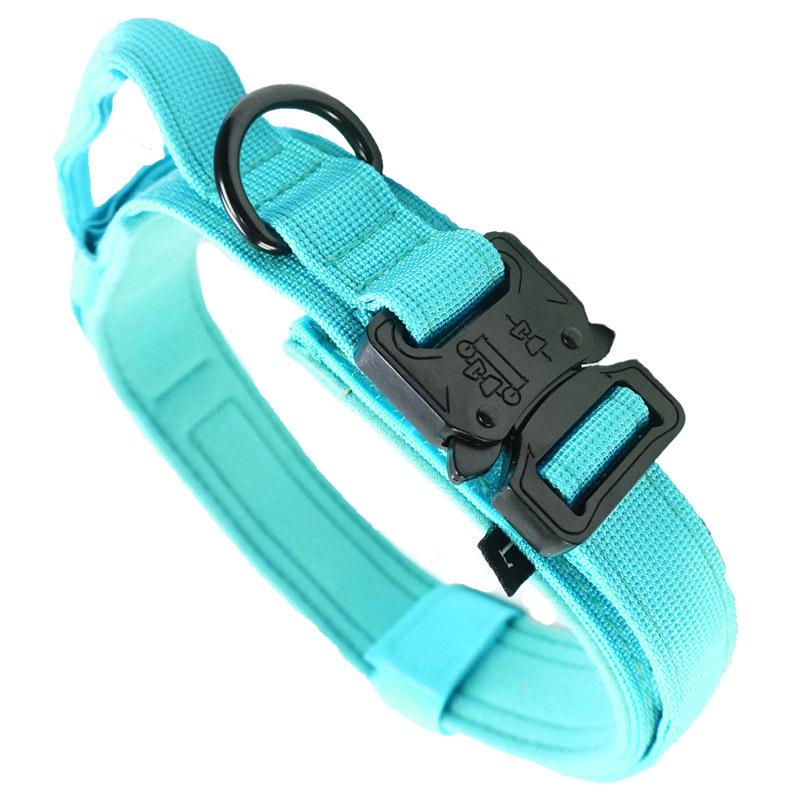 Tactical Dog Collar for Large & Medium Dogs - Thick, Non-Choking Military Design