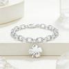 Top Quality 925 Sterling Silver Bracelet Four Clover Charm Bracelet & Bangles For Women Jewelry Wholesale