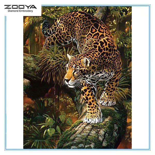

ZOOYA DIY 3D Алмазная вышивка Крестиком Главная Декор Тигр