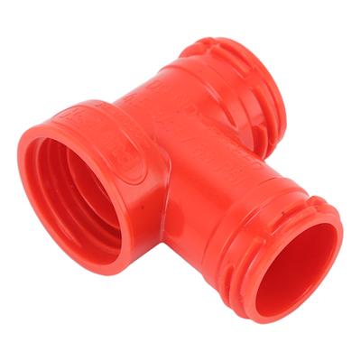 Beer Barrel Tee Adapter Plastic Carbonation Cap Tee Fitting Adapter Oxygen Free Brewing Soda PET