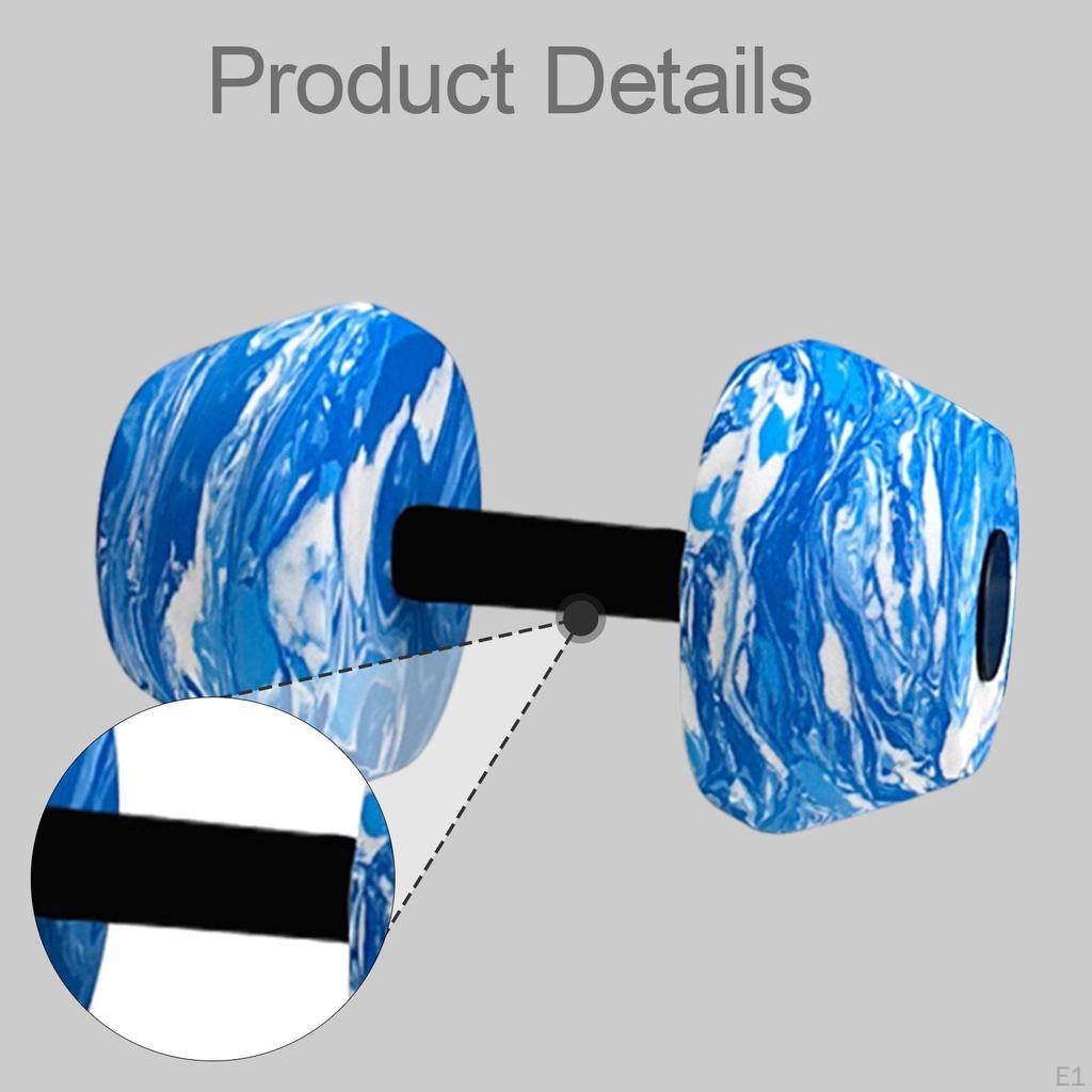 Aquatic Exercise Dumbbell EVA Water Men Women Training Easy To Use Professional Durability