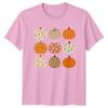 Autumn Pumpkins Fall Harvest Unisexs TShirt Unisexs Graphic Tee