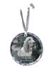 Redbone Coonhound - Crystal Bauble with a Photo, Dog Photo In Crystal, Personalized Christmas Tree Ornament by Brand