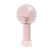 USB Handheld Mini Fan Foldable Portable Neck Hanging Fans 5 Speed USB Rechargeable Fan with Phone Stand and Display Screen