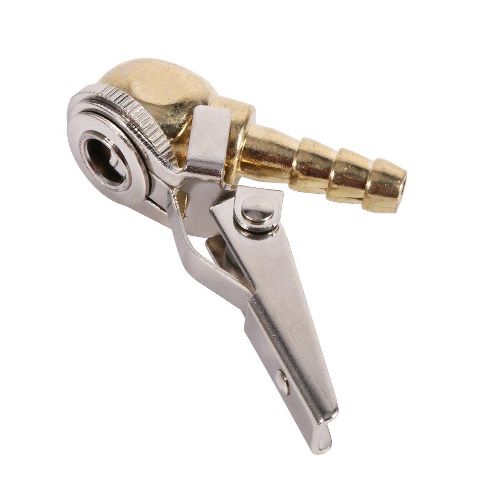 Qiilu Lock Type Tire Valve, Air Chuck Connector Car, Tire Air Chuck