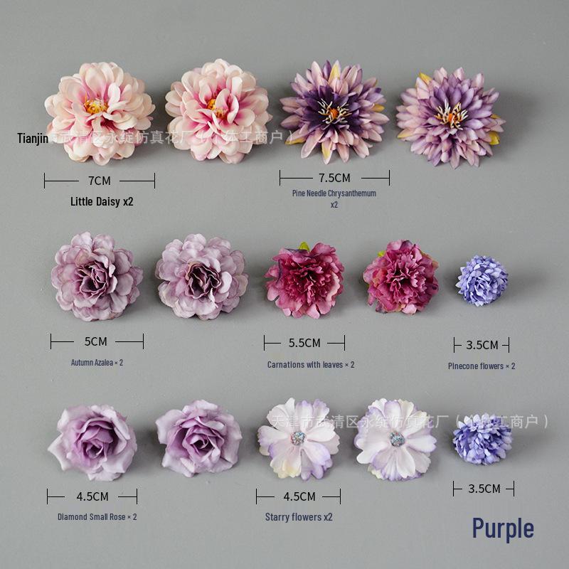 Silk Cloth Flower Wall Decorations for Weddings and Parties