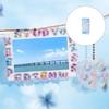 1 Sheet PVC And Epoxy Resin Letter Sticker Colorful 3D Raised Letter Detail For Kids Projects Craft User Friendly