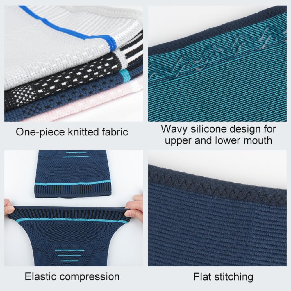 1pcs Legwarmers Women Men Soft Breathable Anti-sweat Anti-slip Compression Thigh Protector Upper Leg Sleeve Cover Sportswear Accessories