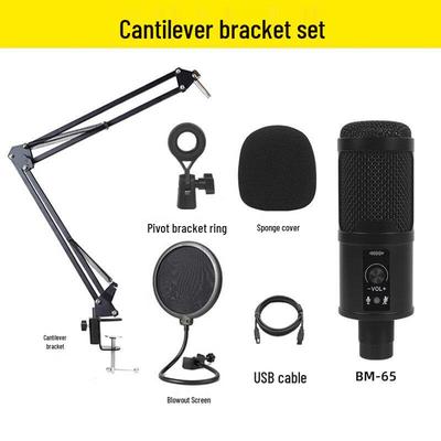 Kit de Microphone Condensateur Mobile Junshi