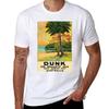 Dunk Island Vintage Poster Tshirt All Match Print Short Sleeve Top Tshirt