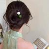 U-förmige Essigsäure-Haarnadel Einfache Perlen Haarstab Frauen Mädchen Farbige U-förmige Unregelmäßige Haarnadel Schmuck Styling Accessoires