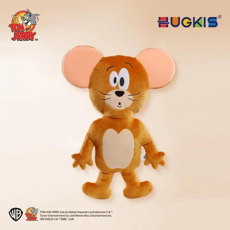 New 5060Cm Flat Tom And Jerry Stuffed Animal Toy Plush Doll Cute Squashed Pillow Quirky Ugly Cute Doll