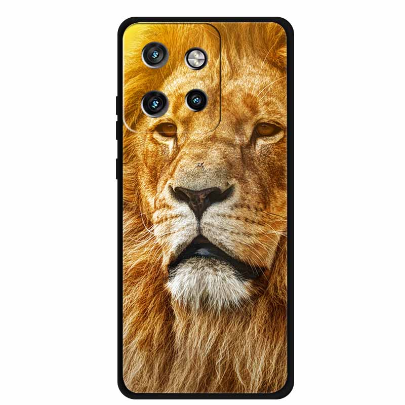 Soft Case For Motorola Moto G75 5G Cover Silicone Print Luxury Flower TPU Soft Phone Cases For Moto G75 5G  Animal Colorful TPU