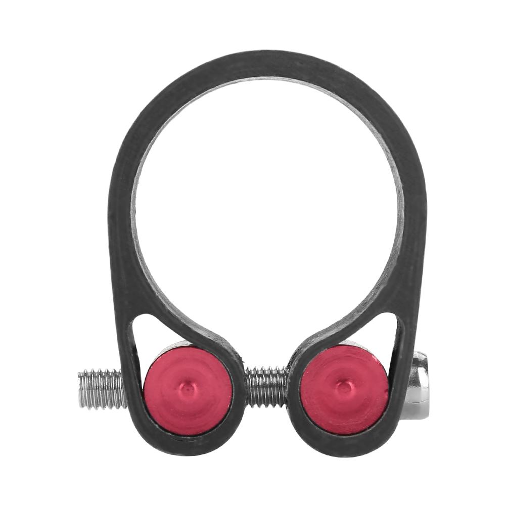 Carbon   Road Mountain Bike Seat Post Clamp Seatpost Locking Clamps (for 27.2mm)