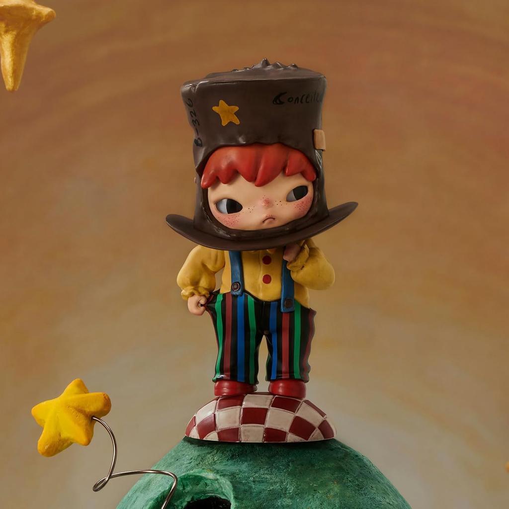 POP MART Hirono×Le Petit Prince Series Figures, 17 cm, Blind Box Figures, Holiday Birthday Gifts, Single Box