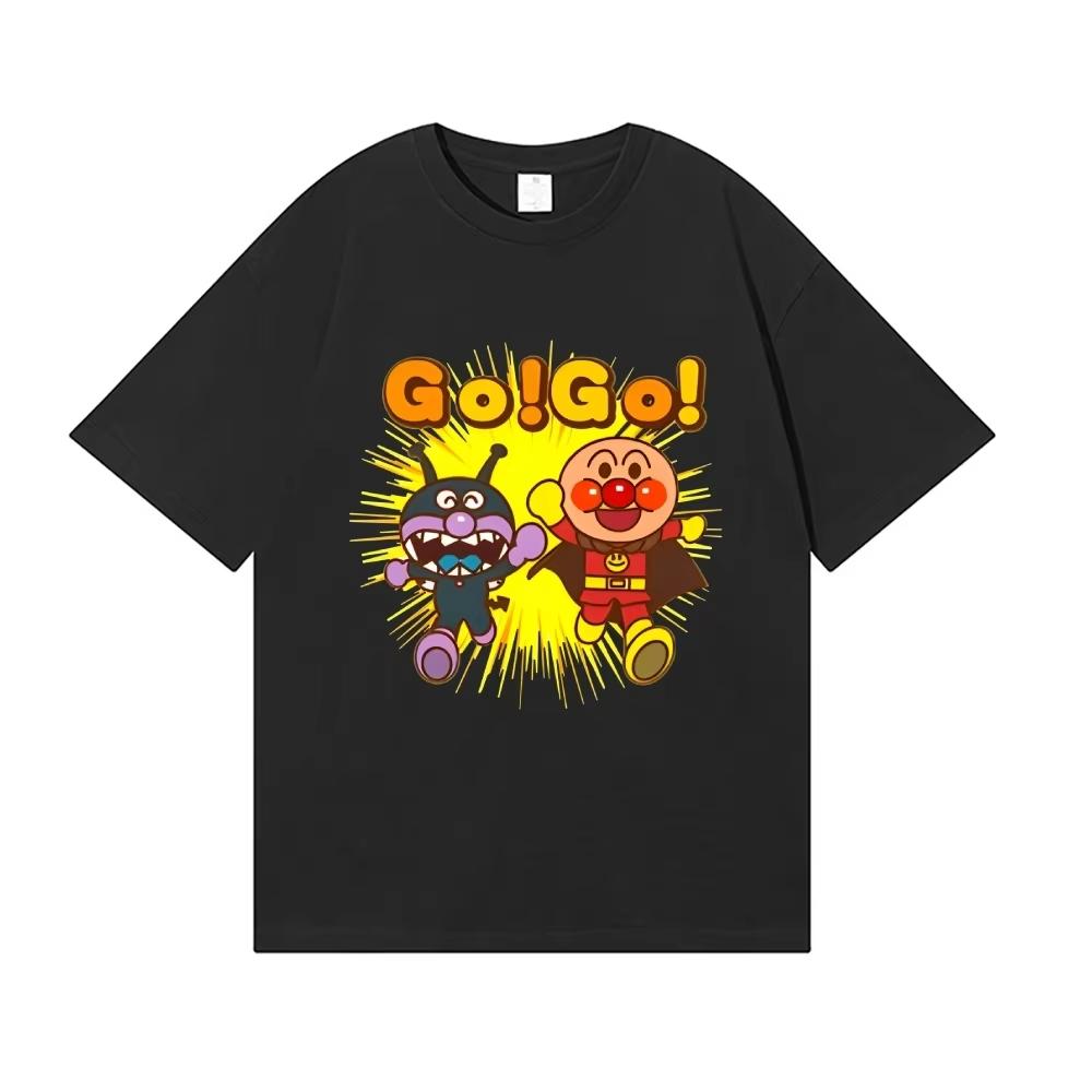 

AnpanUnisex Japanese Style Classic Tshirt Unisex Highquality Streetwear Unisex pure cotton shortsleeved top 2026 Summer New Tees L