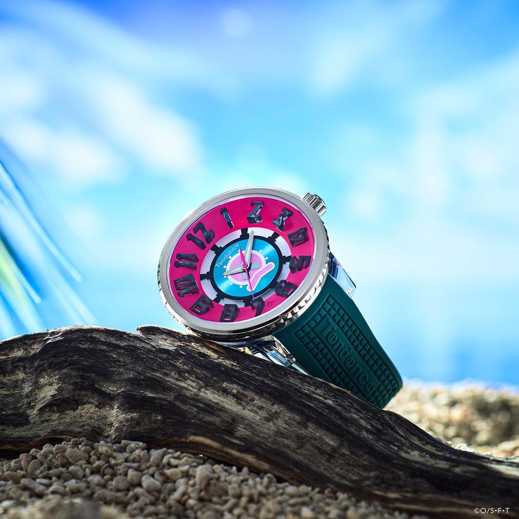 ONE PIECE Collaboration Watch Chopper Model Quartz 10 ATM Water Resistant Mineral Glass Pink Dial TY532026 Unisex [TENDENCE] [Authentic]