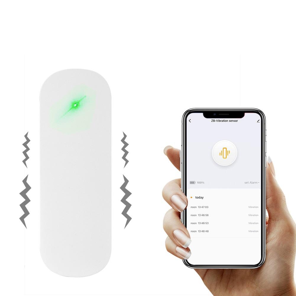 Tuya Vibration Sensor Smart Home Sicherheit Schutz System Brechen Einbruch Alarm