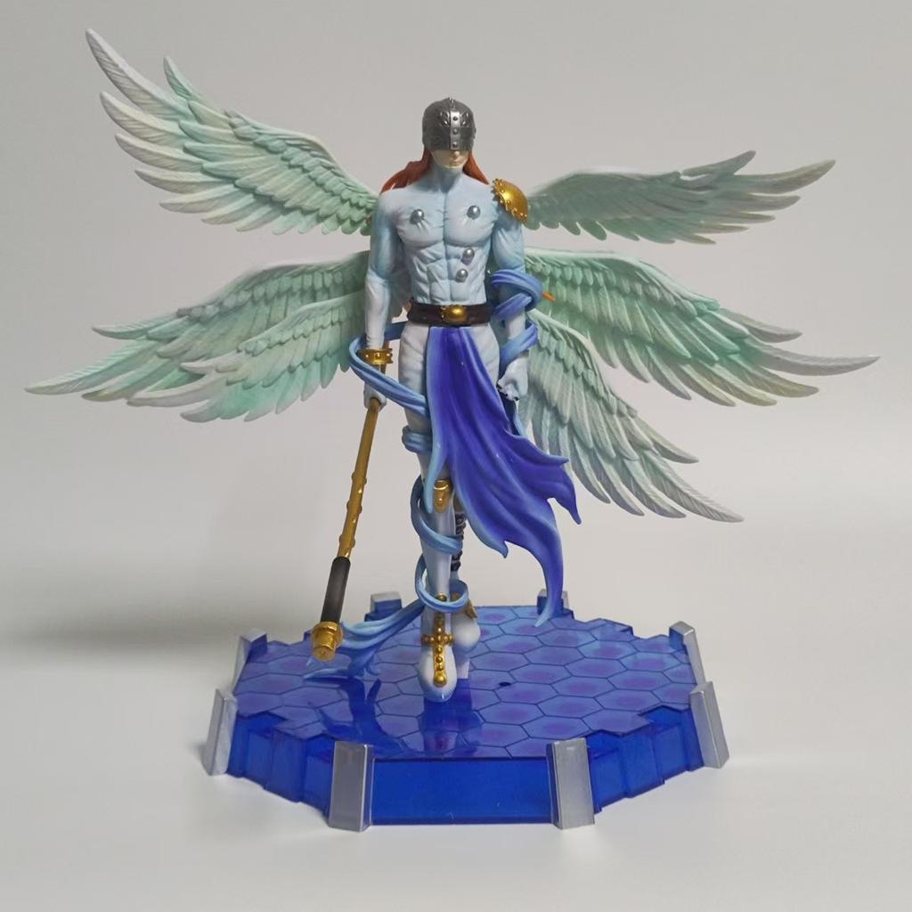 Digimon Adventure Dibujos Animados Figura de Anime Ángel Angewomon Figura de Acción PVC Efigie Muñeco Modelo Colección Juguetes de Cumpleaños Regalo