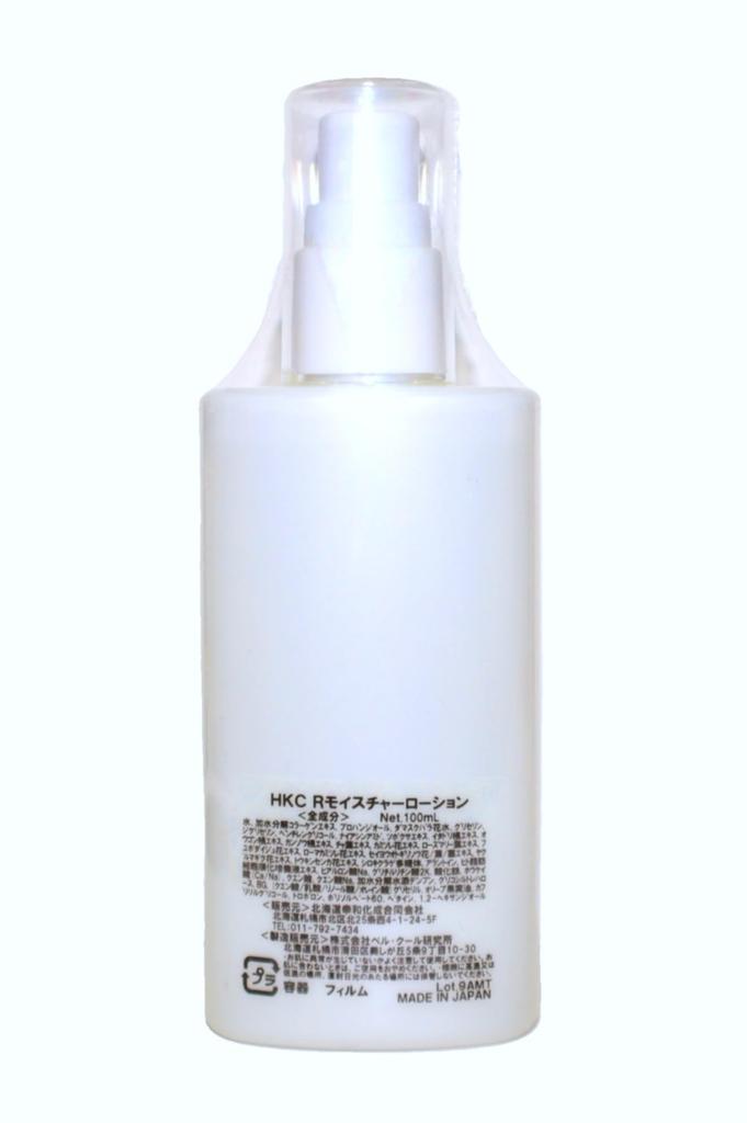 HKC R Moisture Lotion domestically produced organic damask rose 100mL Hydrolyzed collagen Tremella fuciformis and human adipose tissue conditioned