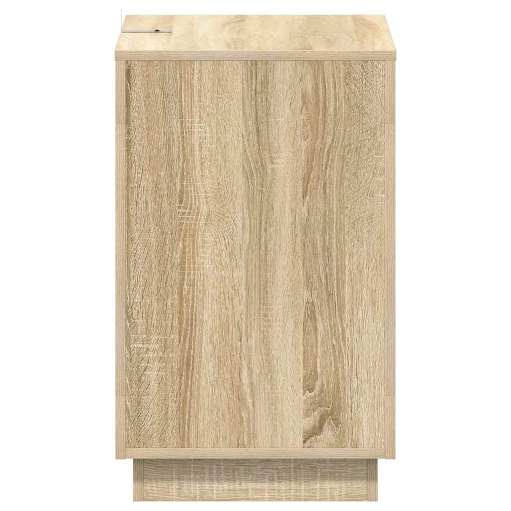Side Table Sonoma Oak 60 x 40 x 65 cm Particleboard
