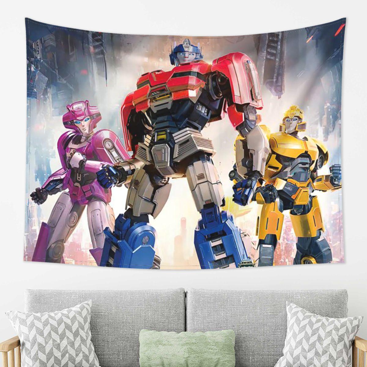 

Optimus Prime Tapestry Wall Hanging Aesthetic Home Decoration Tapestries for Living Room Bedroom 74x94cm(29x37in)