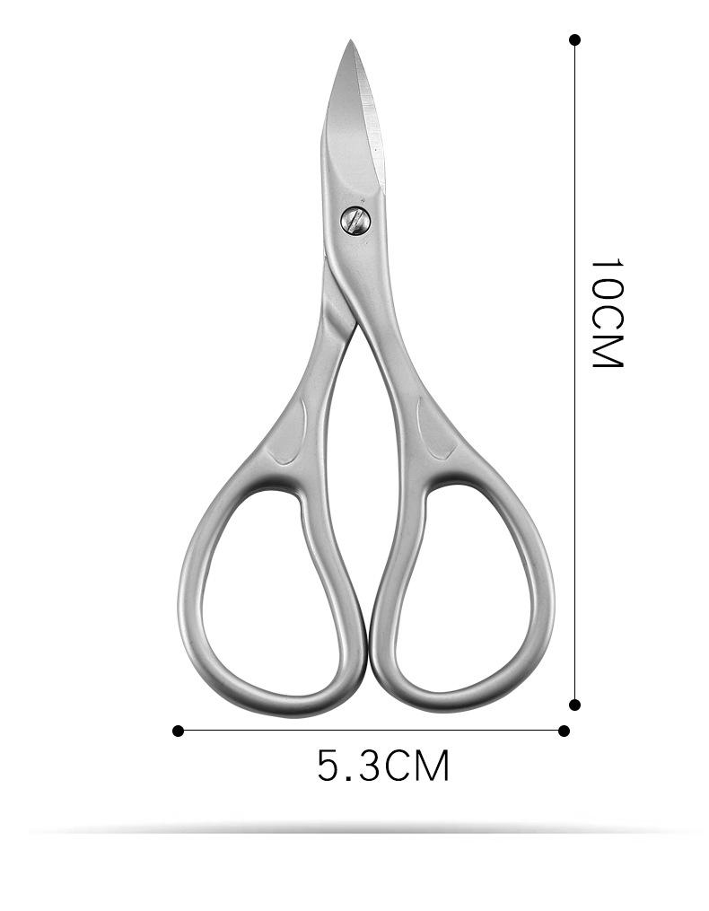 Curved Anti-Pinch Nail Clippers for Infants and Children - Nail Salon Manicure Beauty Scissors