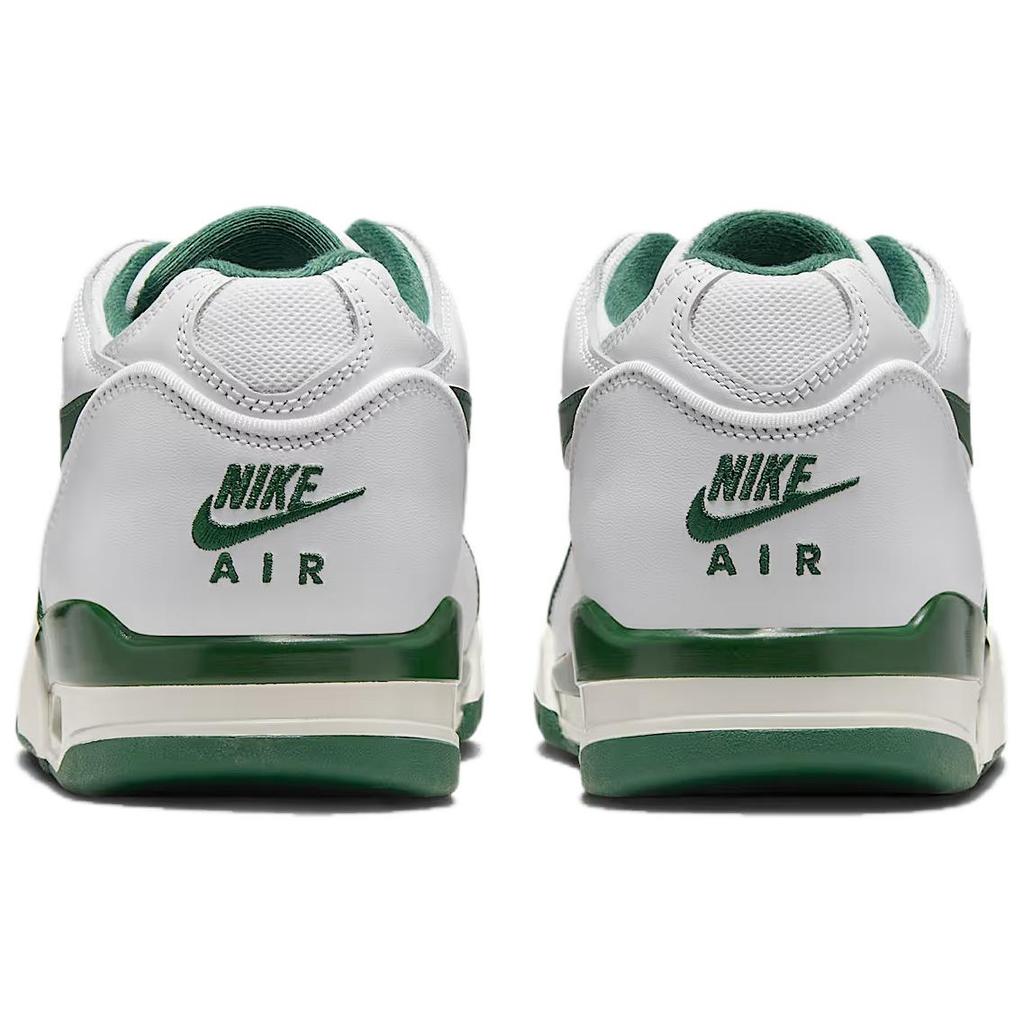 Nike Air Flight 89 Low Pohodlné Odolné Nízké Retro Basketbalové Boty Pánské tenisky Bílá Zelená HJ4484102