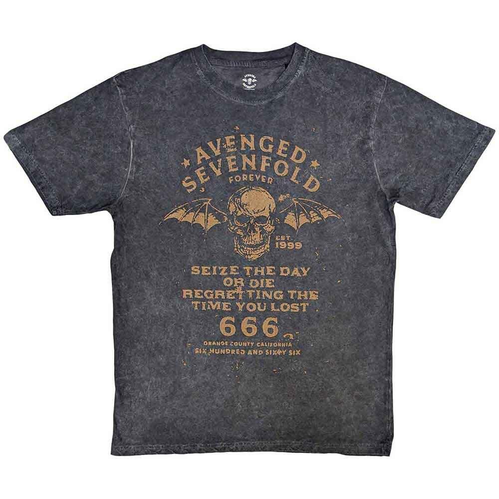 Avenged Sevenfold Seize The Day T-Shirt Black New Unisex T-Shirt S
