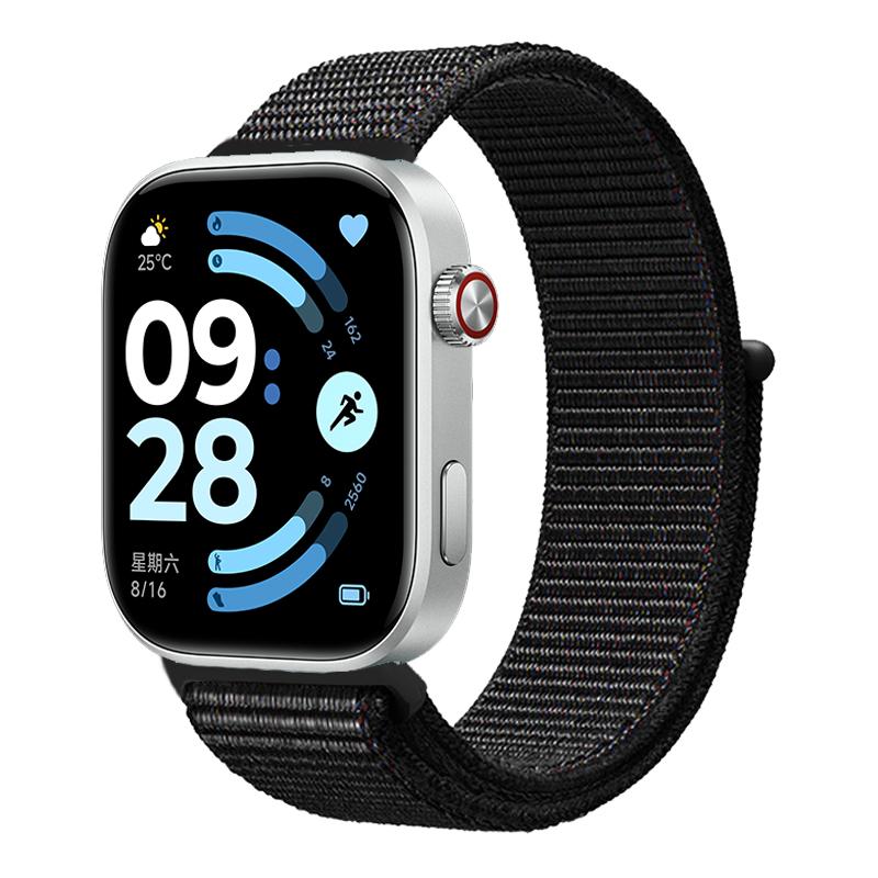 Nylon Loop Strap for Redmi watch 6 5 4 SmartWatch Accessories sport Replacement bracelet correa for xiaomi Mi band 8 9 pro Band